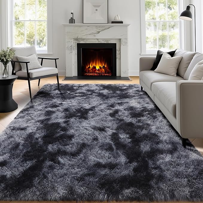PAGISOFE Dark Grey Large Area Rugs - Image 9