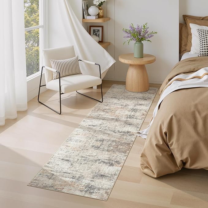 Lofus 2X 6 Area Rug for Hallways, Low Pile Soft Carpet Runner for Kitchen - Image 4