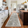 Washable Runners for Hallways Kitchen Rugs: 2'x10' Runner Rug Stain Resistant by palohom