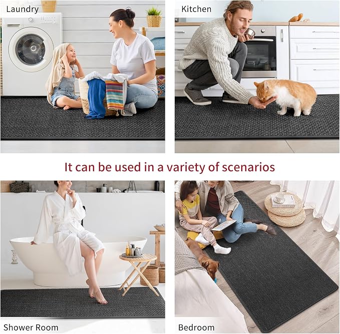 YDKGL Kitchen Mats for Floor, Super Absorbent Kitchen Rugs Non Slip Washable - Image 8