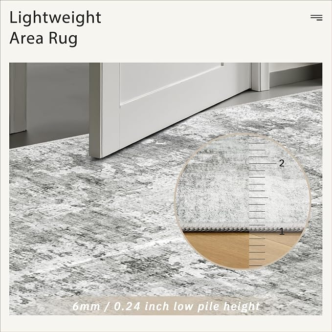 Soalmost 6x9 Abstract Area Rugs - Image 7