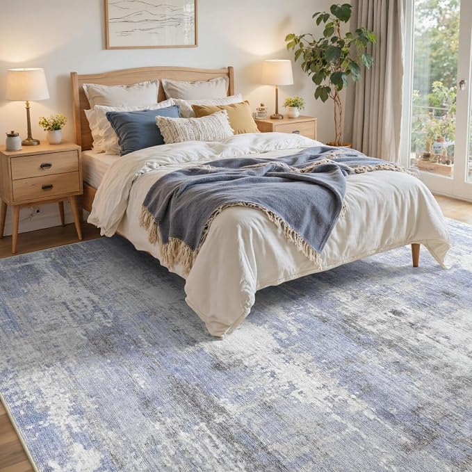 8x10 Ft Large Area Rugs for Living Room, Soft Non-Slip Washable Rugs Modern - Image 4
