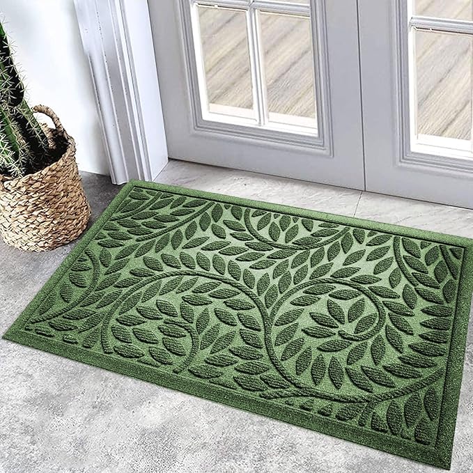 Bulijojo Front Door Mat Entrance, Durable Heavy Duty Welcome Mat, Thick by ShowYourStyle