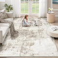 XLUEZ 5x7 Area Rugs for Living Room, Washable Modern Abstract Large Area Rug by XLUEZ