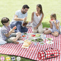 ZAZE Picnic Blanket Extra Large Waterproof, Camping on Grass Accessories Couple by ZAZEOfficial