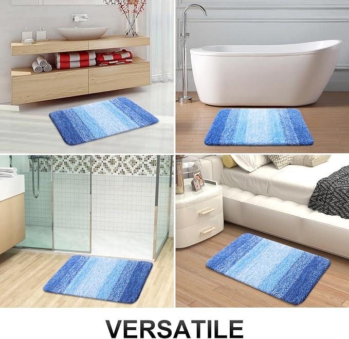 OLANLY Large Bathroom Rugs Mat 40x24, Extra Soft Absorbent Microfiber Bath Rugs - Image 6