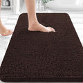 OLANLY Bathroom Rugs 36x24, Extra Soft Absorbent Chenille Bath Rugs, Rubber by OLANLY