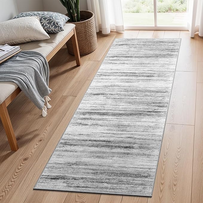 2x8 Washable Runner Rug for Family: Easy-to-Clean Runners for Hallway Entryway - Image 3