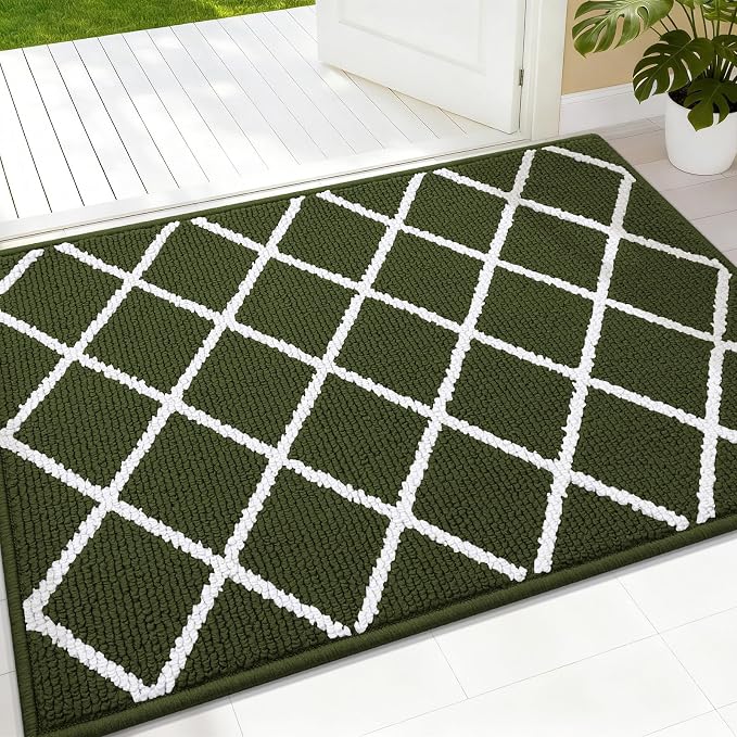 Finchitty Indoor Door Mat, Dirt Resistant and Absorbent, Low-Profile, Washable by Finchitty