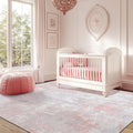 RELEANY Washable Area Rugs 6'x9' Non-Slip Modern Abstract Soft by RELEANY