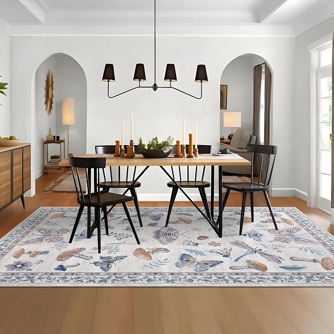 ROYHOME Washable Rug 5x7 Area Rugs - Image 6
