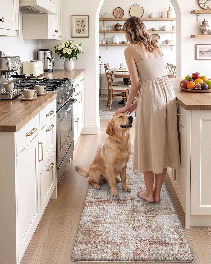 DEXI Kitchen Mats Cushioned Anti Fatigue, 23x86 Floor Padded Runner Rug Non Slip - Image 3