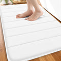 OLANLY Memory Foam Bath Mat 32x20, Super Soft Absorbent Bathroom Rugs, Quick Dry by OLANLY