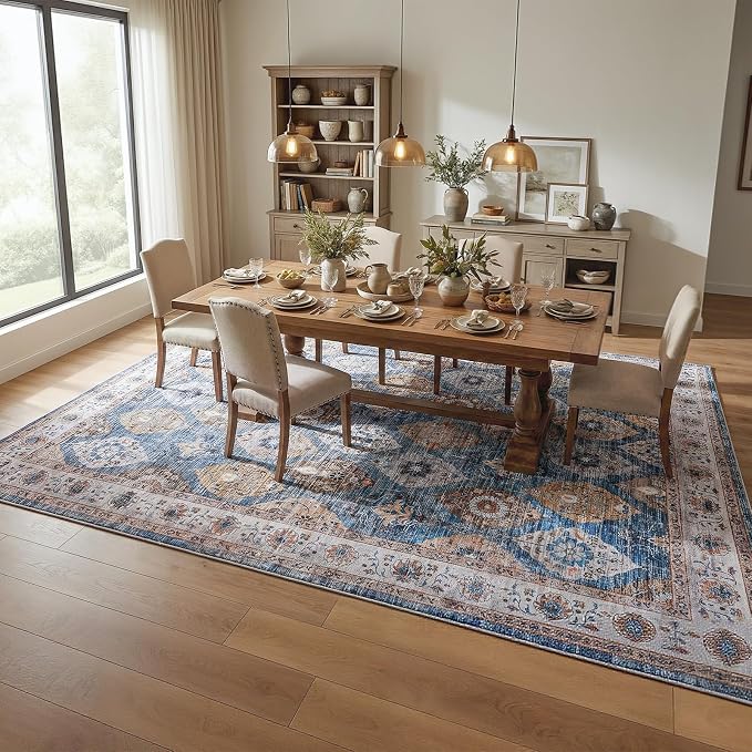 HOOBRO Washable Rug 8 x 10 Area Rugs - Image 6