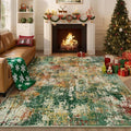 RELEANY Washable Area Rugs 7'x9' Non-Slip Modern Abstract Soft by RELEANY