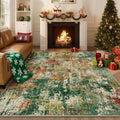 RELEANY Washable Area Rugs 5'x8' Non-Slip Modern Abstract Soft by RELEANY