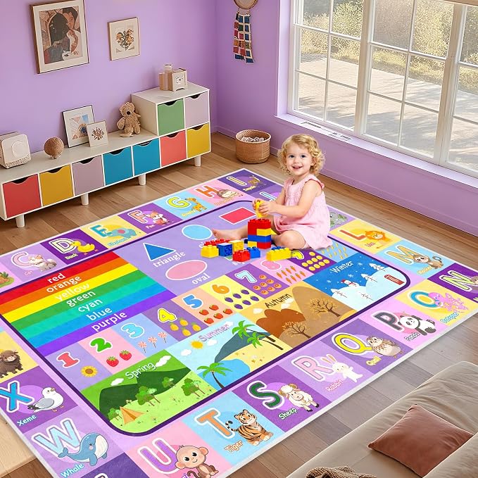 ABC Rug, 4.5 x 6 Feet - Image 7