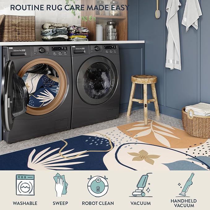 Lahome 4 x 6 Area Rug Living Room Carpet - Image 4