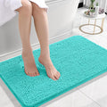 OLANLY Small Bathroom Rugs 24x16, Extra Soft Absorbent Chenille Bath Rugs by OLANLY