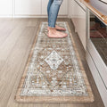 Collive Farmhouse Kitchen Mats, Cushioned Anti Fatigue Mats by Collive