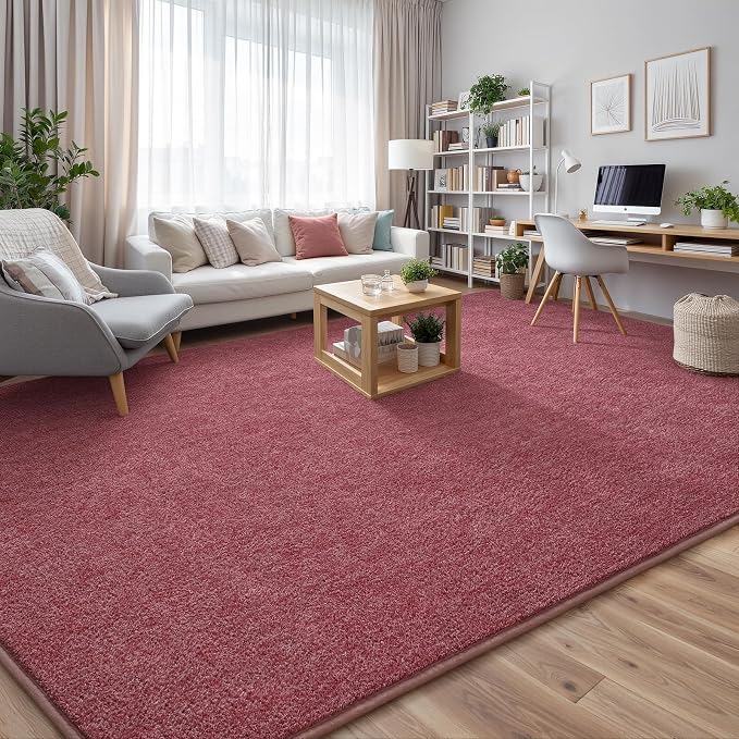Keeko 4x6 Area Rugs for Living Room, Soft Modern Memory Foam Bedroom Rug - Image 9