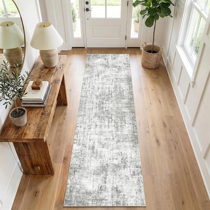 2x6 Rug for Entryway Hallway-No Slip Soft Carpets Modern Abstract Indoor Floor by Unknown