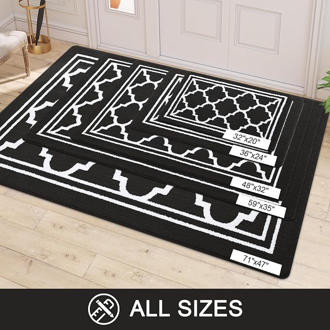 Buganda Indoor Door Mat, Dirt-Resistant and Absorbent Doormat, Low Profile - Image 7