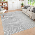 Lahome Abstract 8x10 Area Rugs for Living Room, Non Slip Bedroom Rug 8x10 Under by Lahome