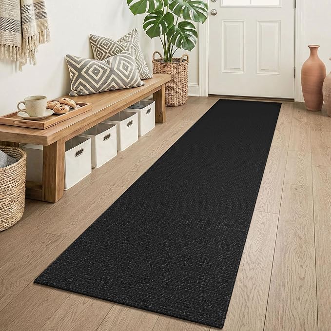 KOZYFLY Runners for Hallways 2x6 ft Washable Kitchen Runner Non Slip Rubber by KOZYFLY