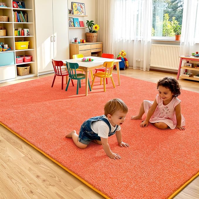 Keeko 5x8 Area Rugs for Living Room, Soft Modern Memory Foam Bedroom Rug - Image 5