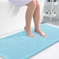 OLANLY Large Bathroom Rugs 50x30, Extra Soft Absorbent Chenille Bath Rugs by OLANLY