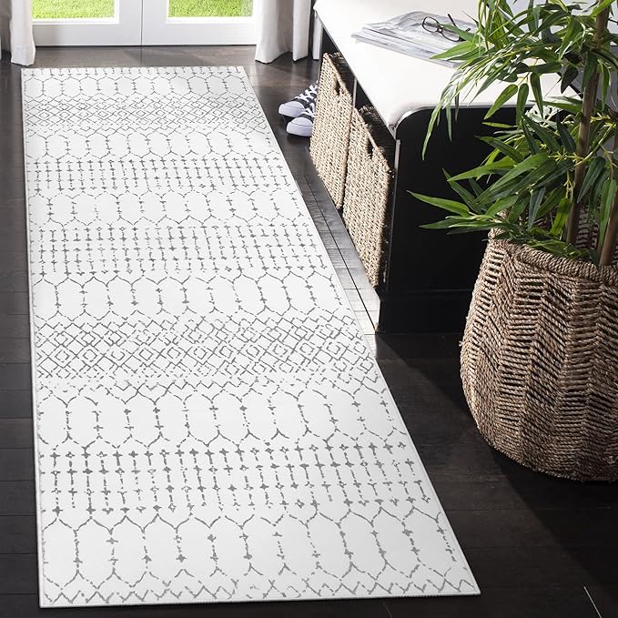Lahome Moroccan Washable Runner Rug - Image 3
