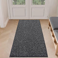 BEQHAUSE Dirt Trapper Door Mat 24" x 60", Non-Slip Washable Doormats Entrance by BEQHAUSE