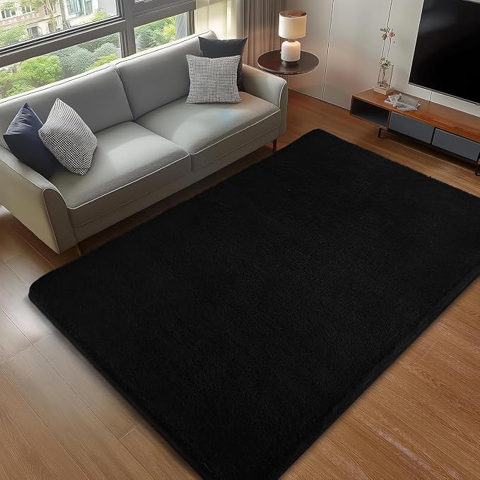 Sour Lemon 6x9 Area Rugs for Living Room, Soft Large Area Rug Fluffy Rugs for - Image 8