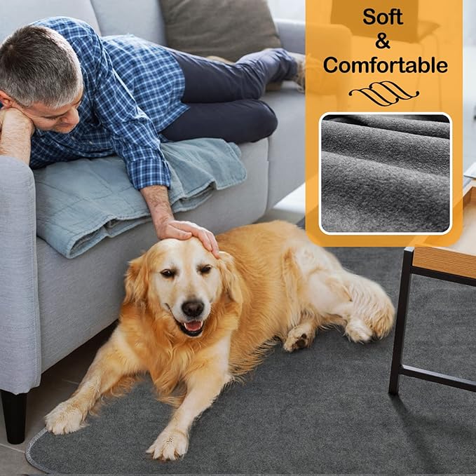 LOOBANI Washable Pee Pad for Dogs, 2 Packs Non-Slip Puppy Training Pads - Image 3