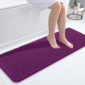 OLANLY Bathroom Runner Rugs 47x17, Extra Soft Absorbent Chenille Bath Rugs by OLANLY