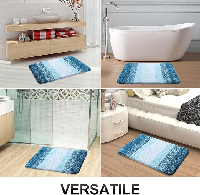 OLANLY Large Bathroom Rugs Mat 40x24, Extra Soft Absorbent Microfiber Bath Rugs - Image 7