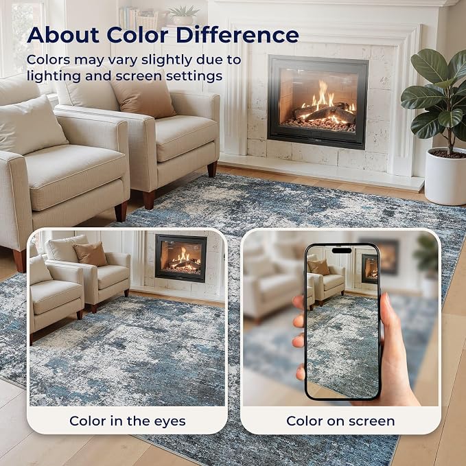 DMOYEST Area Rug Living Room Rugs - Image 6