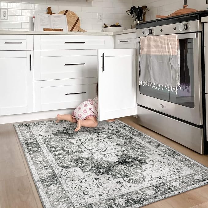 Moynesa Ultra-Thin Washable Area Rug - Image 7