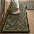 Collive Kitchen Mats for Floor 2PCS, Cushioned Anti Fatigue Rugs Non-Slip by Collive