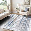 5x7 Area Rug for Living Room: Non-Slip Washable Rugs for Dining Room Bedroom by WIEVEDENS