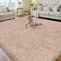 8x10 Area Rug for Living Room, Ultra Soft Fluffy Shag Rugs for Bedroom by Yidanamy