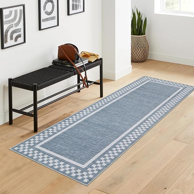 Rug Runners for Hallways 2x8 Washable Kitchen Runner Rug Non Slip Low Pile - Image 8