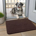 Smiry Dog Door Mat for Muddy Paws 24x16, Absorbent Dirt Trapper, Non-Slip by Smiry