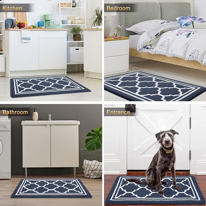 Buganda Large Indoor Door Mat, Dirt-Resistant and Absorbent Doormat, Low - Image 6
