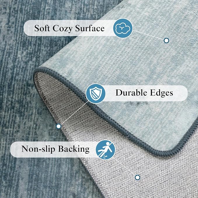LIANLAM Washable Rug 10x14 Area Rugs - Image 9