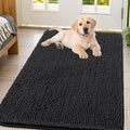 Smiry Dog Door Mat for Muddy Paws 47x32, Absorbent Dirt Trapper, Non-Slip by Smiry