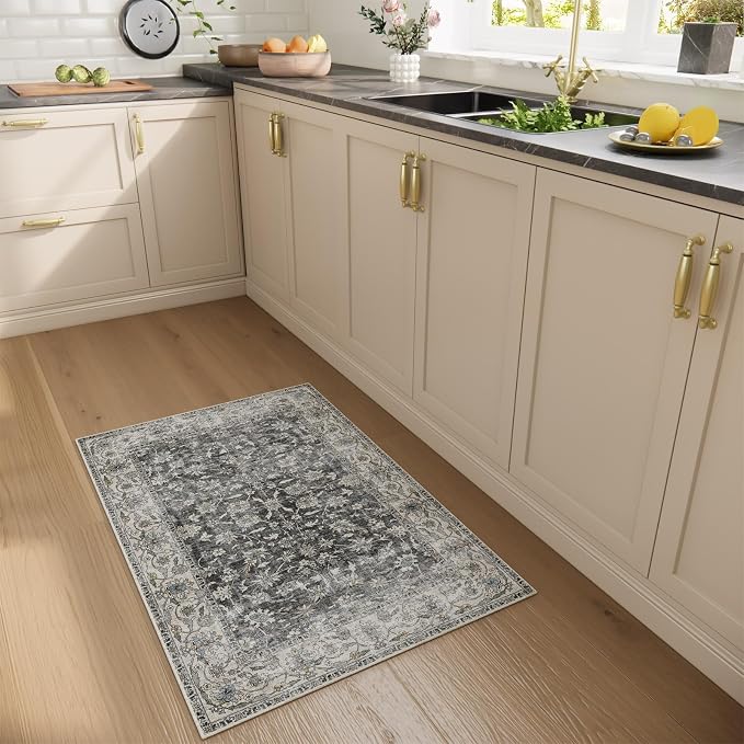 Washable Small Area Rugs for Entryway: Door Mat Indoor Entrance 2x3 Throw Rug - Image 5