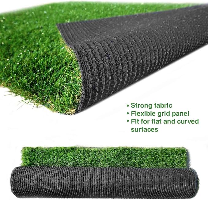LITA 7ft x 13ft Realistic Deluxe Artificial Grass Synthetic Thick Lawn Turf - Image 5