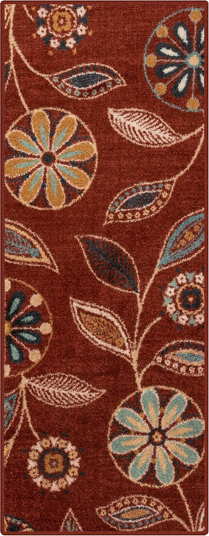 Maples Rugs Reggie Floral Runner Rug by MaplesRugs